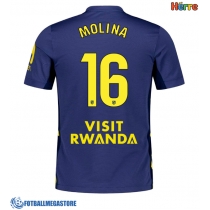 Fotballdrakt Herre Atletico Madrid Nahuel Molina #16 Bortedrakt 2025-26 Kortermet